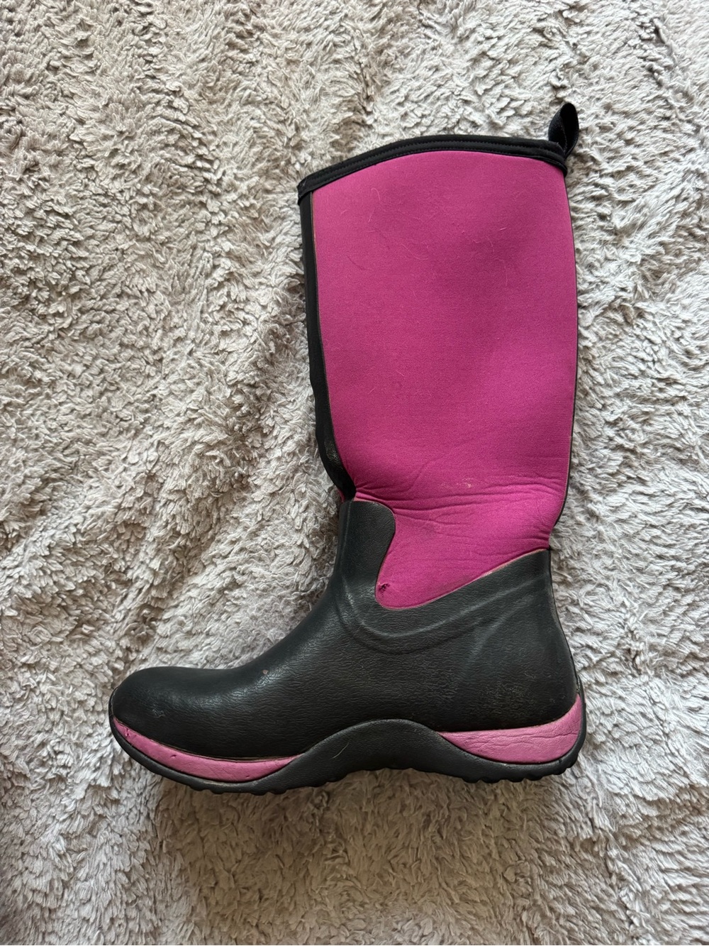 MUCK BOOTS Women's Pink Waterproof Knee High Boots Size 10 - Picture 12 of 13